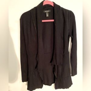 White House Black Market Black Cardigan